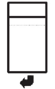 Střední spojovací otoman s úložným prostorem a posuvnou funkcí opěradel Tiffany Š 67 cm x V 100 cm x H 162 cm