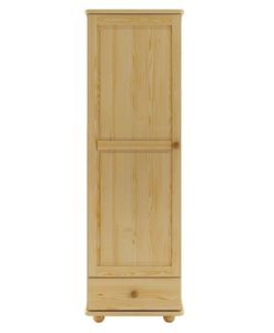 Jednodveřová skříň Simos z masivu