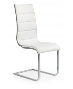 Čalouněná jídelní židle Madalen 2 - bílá