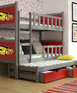 Patrová postel pro malé závodníky Evita 30