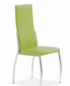 Čtyři čalouněné jídelní židle Delila 1 - zelená