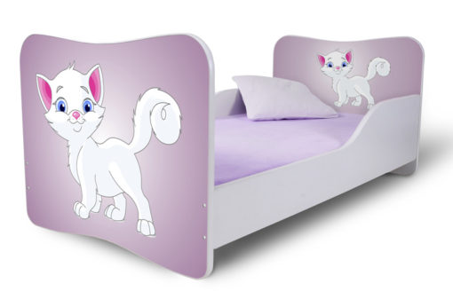 Dětská jednolůžková postel Kočička