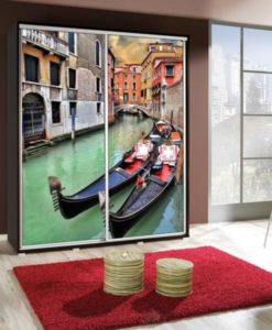 Barevná šatní skříň Penelopa 5