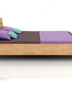 Buková postel s úložným prostorem Melker