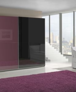 Dvoubarevná šatní skříň s posuvnými dveřmi Darvin 8