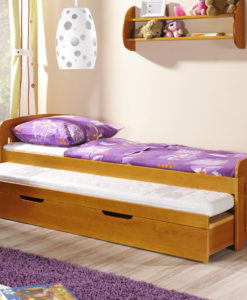Dětská jednolůžková postel s přistýlkou Ismael