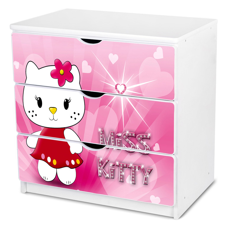 Dětská komoda Miss Kitty Dětská komoda Miss Kitty