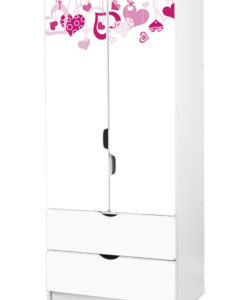 Dětská šatní skříň Bělásek