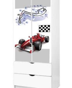 Dětská šatní skříň Formule