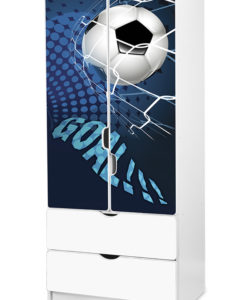 Dětská šatní skříň Fotbal 1