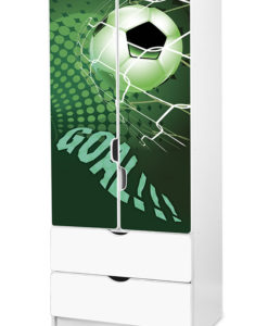 Dětská šatní skříň Fotbal 2