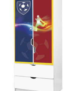 Dětská šatní skříň Fotbal - klub