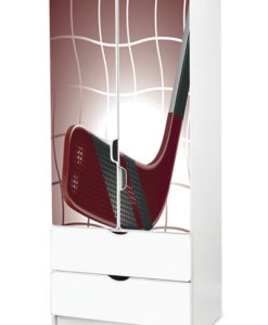 Dětská šatní skříň Hokej