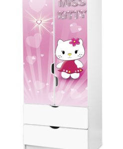 Dětská šatní skříň Miss Kitty