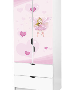 Dětská šatní skříň Víla