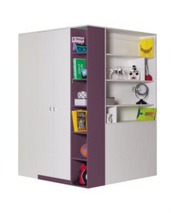 Dětská šatní skříň s policemi Dory 1