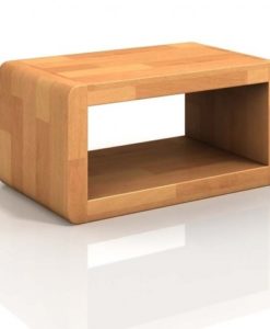 Dřevěný noční stolek Bent 1