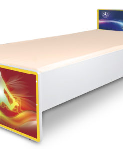 Jednolůžková dětská postel s motivem Fotbal - klub 2