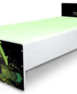 Jednolůžková dětská postel s motivem Skate