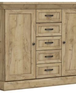 Kombinovaná komoda Meryl 2 - dub kraft