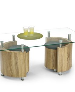Konferenční stolek s taburety Simao 1