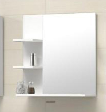 Koupelnové zrcadlo s poličkami Miriam