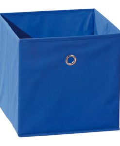 Látkový úložný box Heli 7 - modrý