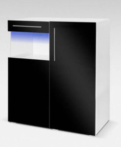 Prosklená komoda Nefira 1 - pravá