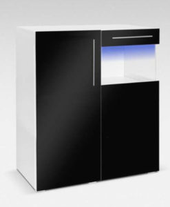 Prosklená komoda Nefira 2 - levá