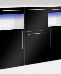 Prosklená komoda Nefira 3