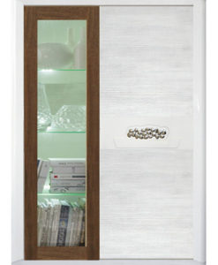 Prosklená komoda Saviena 3