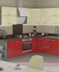 Rohová kuchyňská linka Skarlet 1