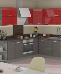 Rohová kuchyňská linka Valenta 1