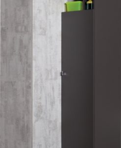 Rohová šatní skříň Timi 2