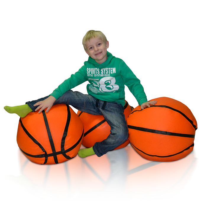 Sedací míč Basketbal L Sedací míč Basketbal L