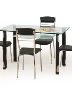 Skleněný stůl Marcos 2 - černý