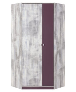 Studentská rohová šatní skříň Emery 2