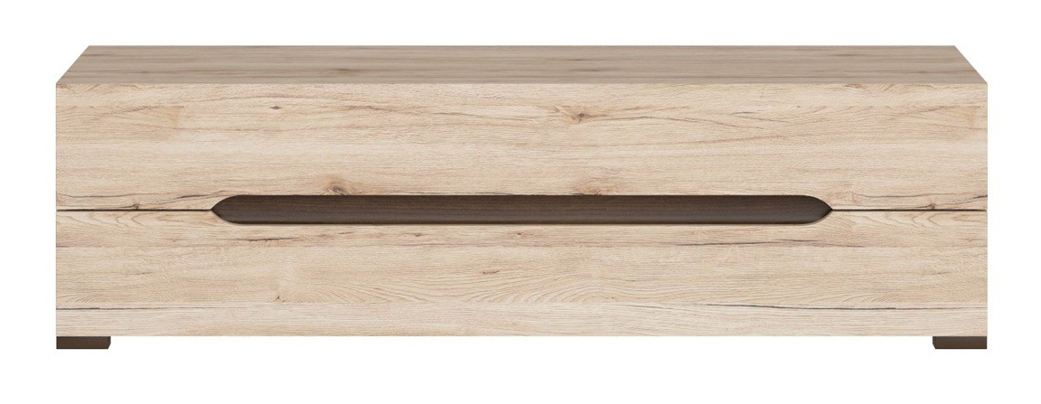 Televizní stolek Puebla - dub san remo světlý / dub wenge hnědý Televizní stolek Puebla - dub san remo světlý / dub wenge hnědý