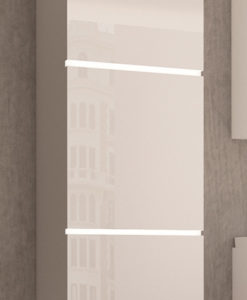 Vysoká koupelnová skříňka Aureliana bbl 1