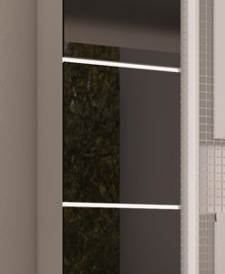 Vysoká koupelnová skříňka Aureliana bcl 1