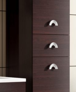 Vysoká koupelnová skříňka Kirsti