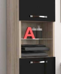 Vysoká koupelnová skříňka Lorieta scl 1