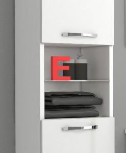 Vysoká závěsná koupelnová skříňka Lorieta bbl 1