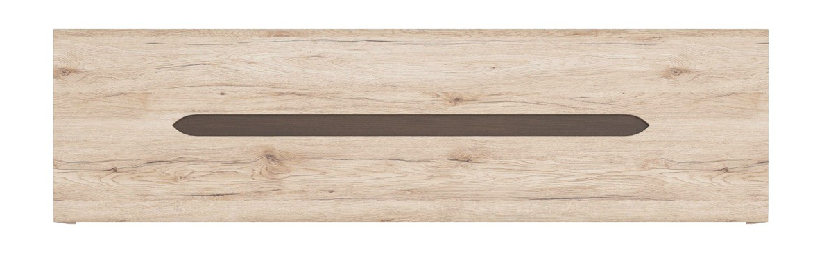 Závěsná skříňka Puebla - dub san remo světlý / dub wenge hnědý Závěsná skříňka Puebla - dub san remo světlý / dub wenge hnědý