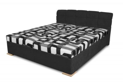 Čalouněná postel Violetta - černá