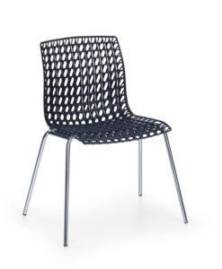 Černá jídelní židle Keros