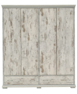 Čtyřdveřová šatní skříň Modesto 1
