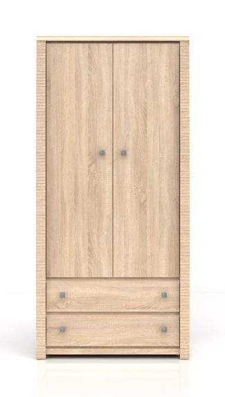 Šatní skříň Strongo standard 1 - dvoudveřová Šatní skříň Strongo standard 1 - dvoudveřová