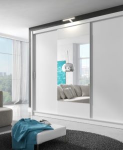 Šatní skříň s LED osvětlením Medeila 26