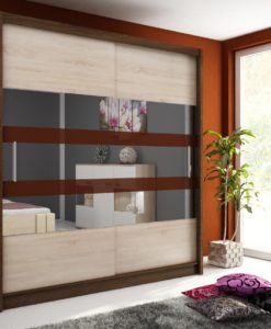 Šatní skříň s posuvnými dveřmi Medeila 15